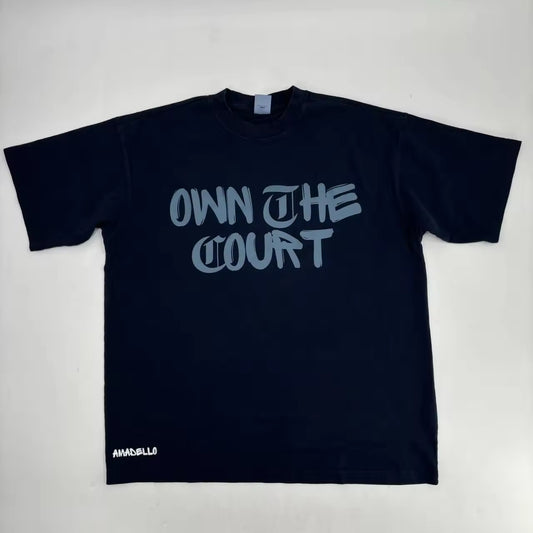 OWN THE COURT T-SHIRT BLUE